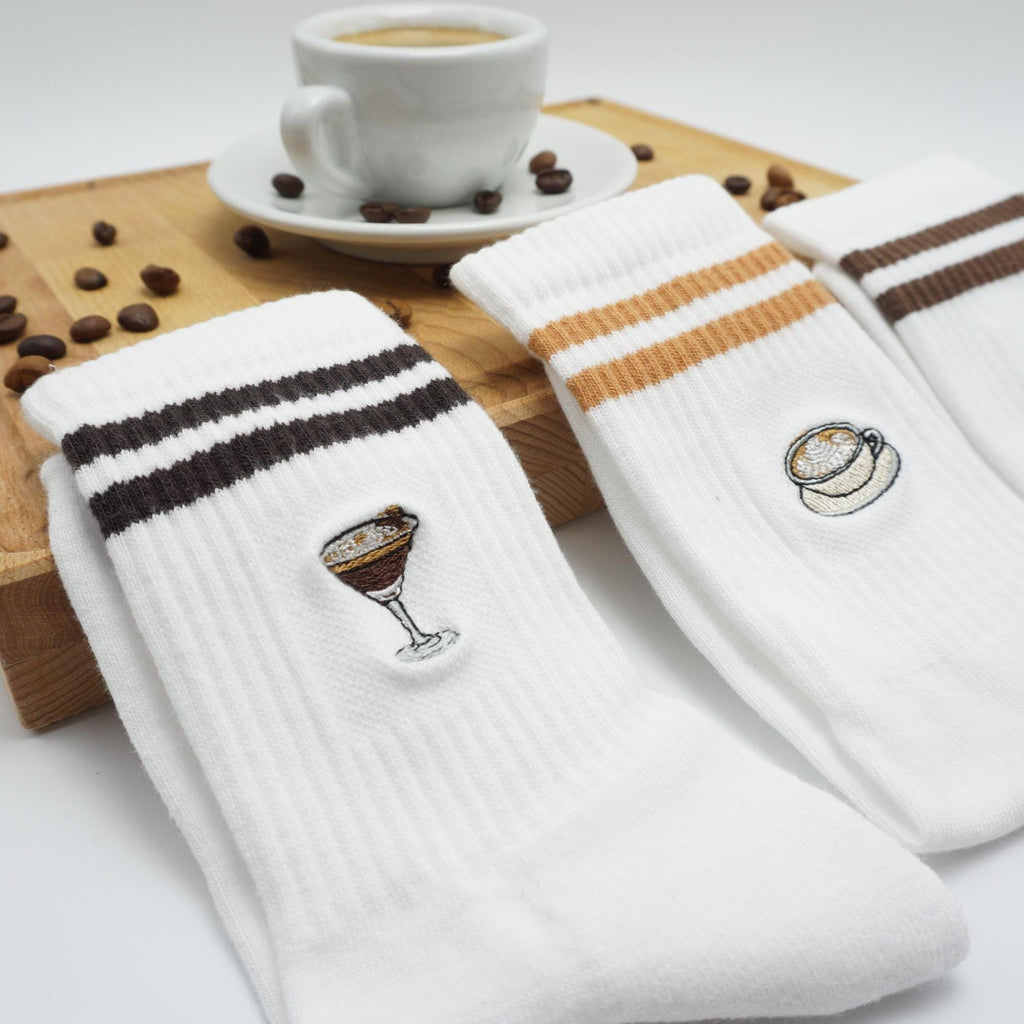 Kaffee Socken Set