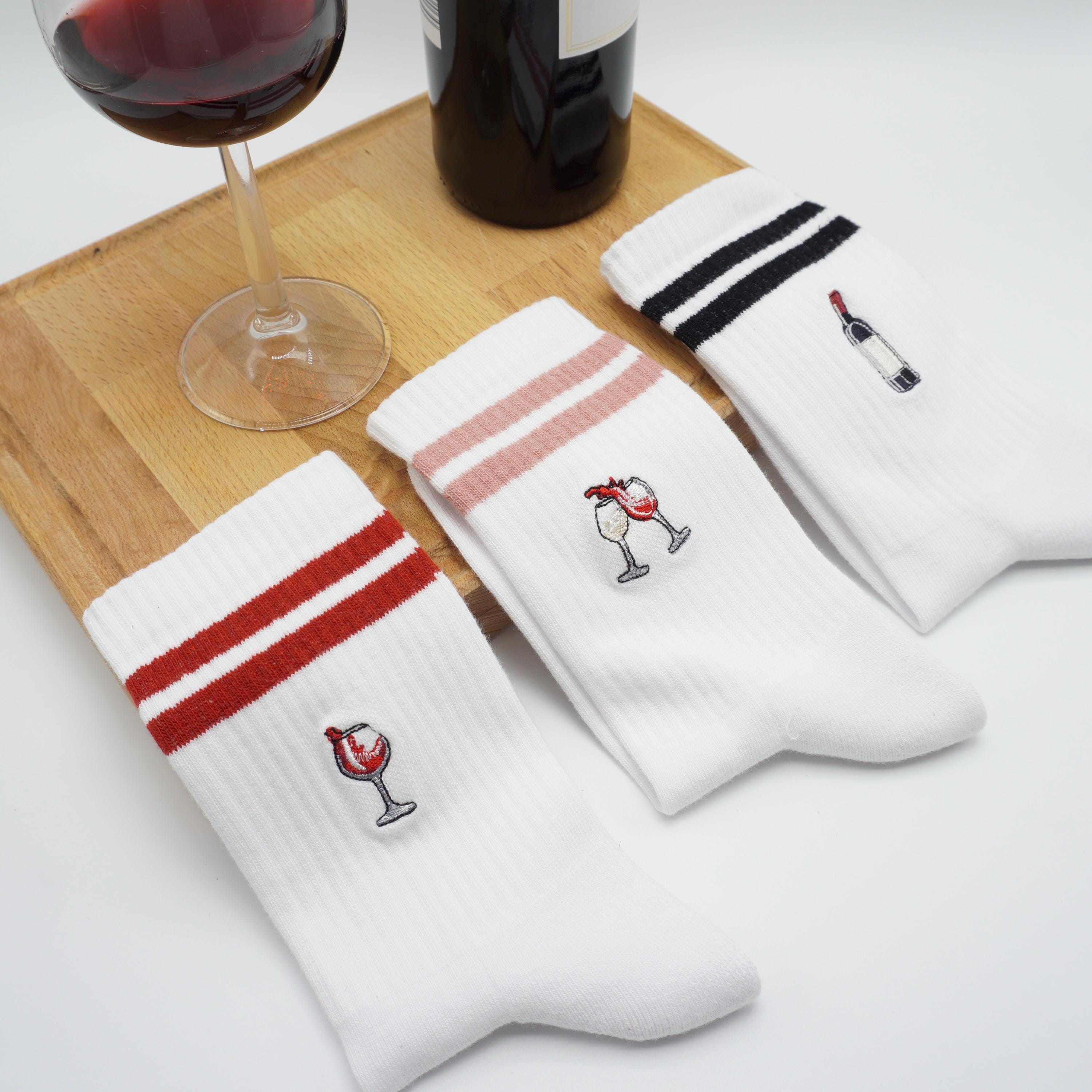 Wein Socken Set